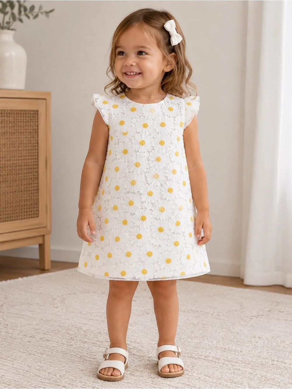 Gymboree daisy lace dress 2t